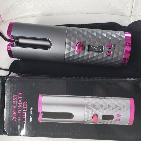 Wireless Automatic Hair Curler (with Power Bank) - NEW - Picture 6 of 6